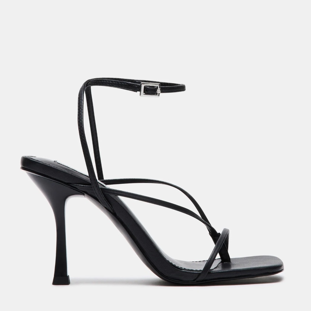 Steve Madden Black Annie Heels